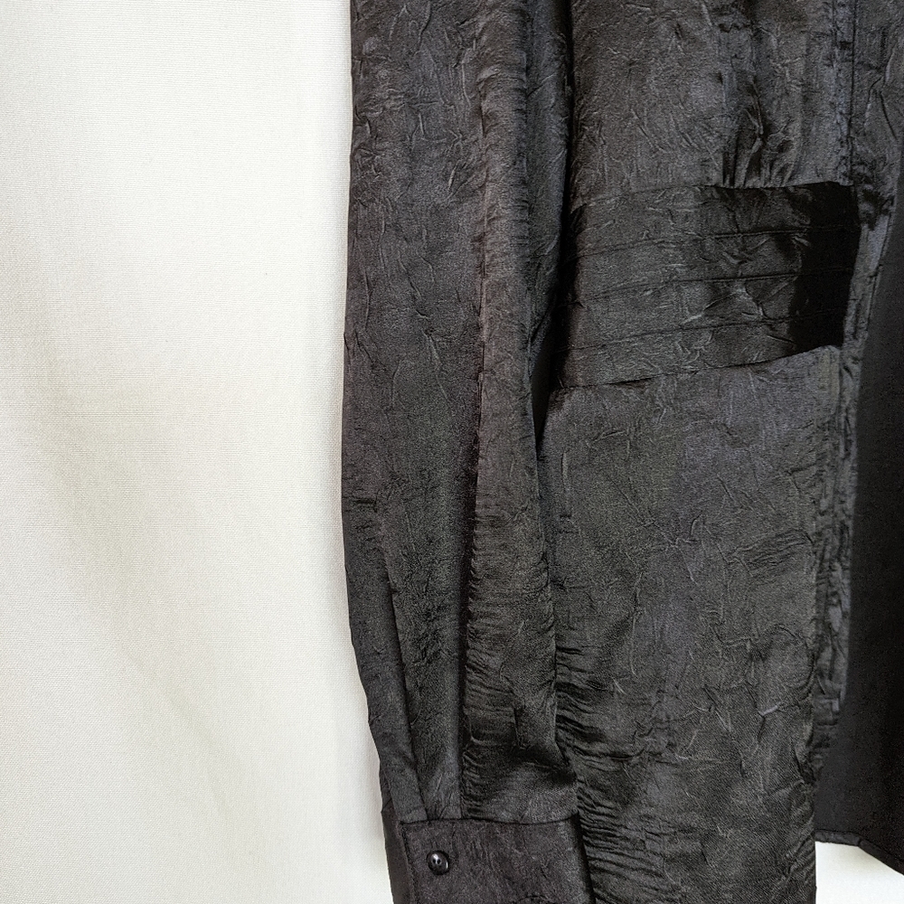 Croft and Borrow Stretch Black Long Sleeve Size Large - Picture 2 of 10